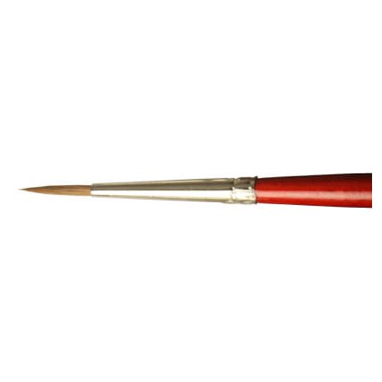 65104 kulaty stetec lifecolor pure red sable s dlouhym vlasem 2