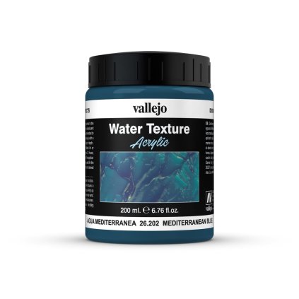 65263 vallejo diorama effects 26202 mediterranean blue 200ml
