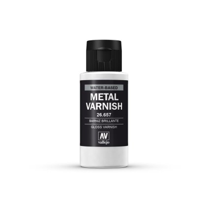 65290 vallejo 26657 gloss metal varnish 60ml