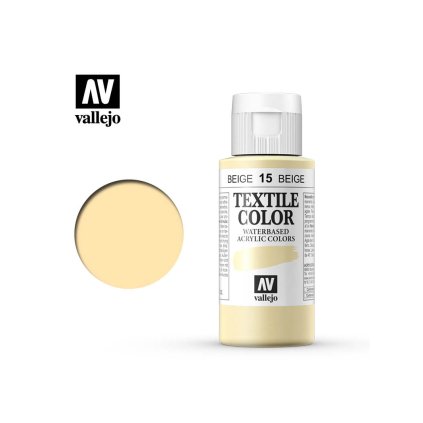65344 vallejo textile color 40015 beige 60ml
