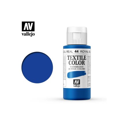 65374 vallejo textile color 40044 royal blue 60ml