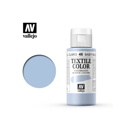 65380 vallejo textile color 40046 baby blue 60ml