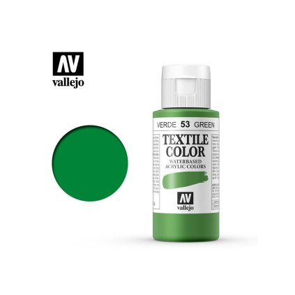 65383 vallejo textile color 40053 green opaque 60ml