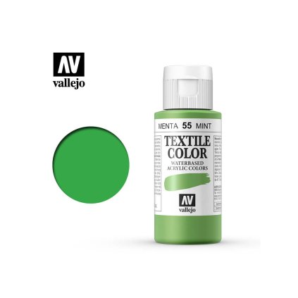 65389 vallejo textile color 40055 minth opaque 60ml