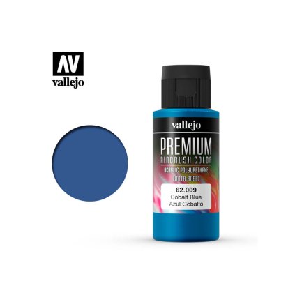 65434 vallejo premium color 62009 cobalt blue 60ml