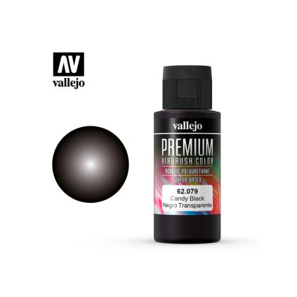65509 vallejo premium color 62079 candy black 60ml