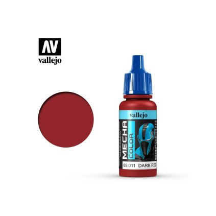 65551 vallejo mecha color 69011 dark red 17ml