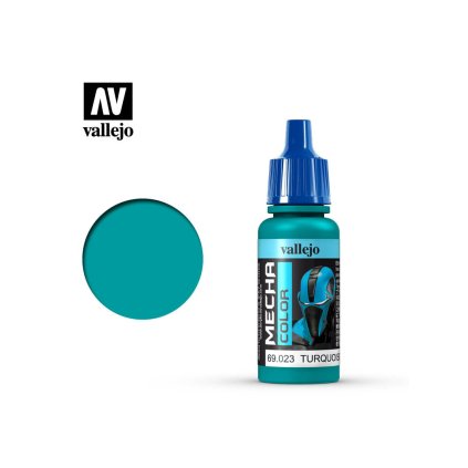 65566 vallejo mecha color 69023 turquoise 17ml