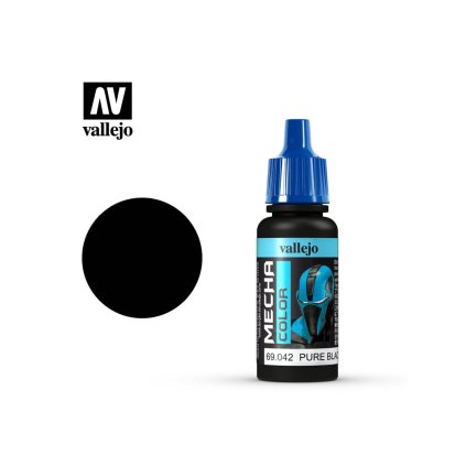65572 vallejo mecha color 69042 pure black 17ml
