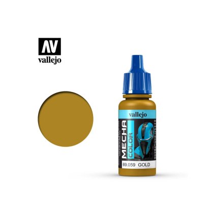 65590 vallejo mecha color 69059 gold 17ml