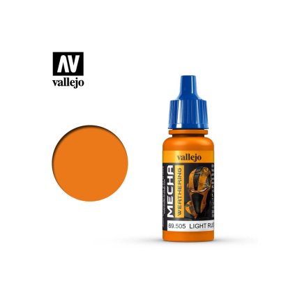 65608 vallejo mecha color 69505 light rust wash 17ml