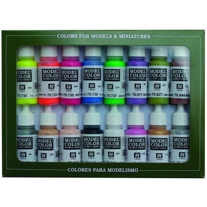 65635 vallejo model color 16 color set 70112 wargame special 16