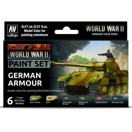 65662 vallejo model color wwii 70205 german armour 6