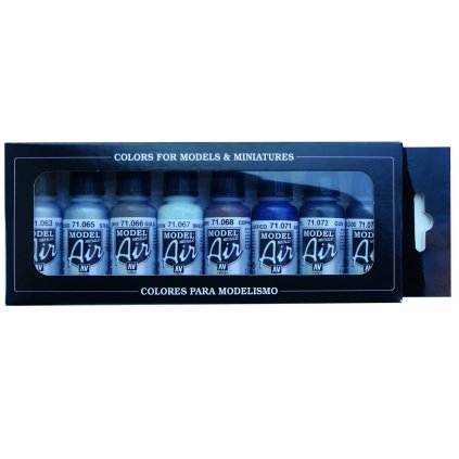 65695 vallejo model air set 71176 metallic colors 8