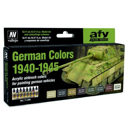 65710 vallejo model air afv set 71206 german wwii colors 1940 1945 8