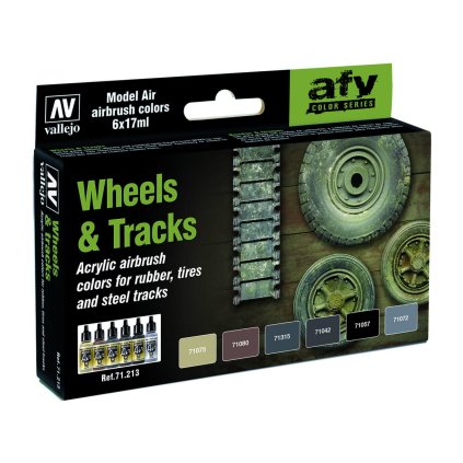 65713 vallejo model air afv set 71213 wheels tracks 6