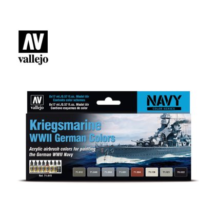 65722 vallejo model air set 71615 kriegsmarine wwii german colors 8