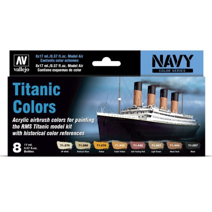 65728 vallejo model air set 71646 titanic colors 8