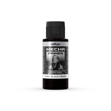 65752 vallejo mecha color primer 73642 black 60ml