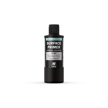 65767 vallejo surface primer 74660 gloss black primer 200ml