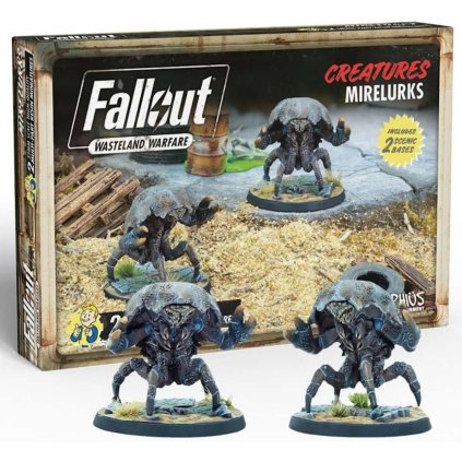 Fallout: Wasteland Warfare - Creaturi: Mirelurks - RO (Modiphius)