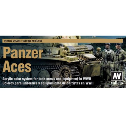 67906 vallejo cc077 vzornik barev panzer aces