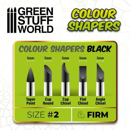 clay shapers color shapers mărimea 2 negru ferm (2)