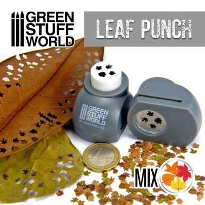 Perforator frunze miniaturale GREY (Green Stuff World)