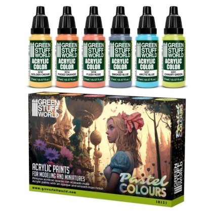 set vopsea culori pastelate