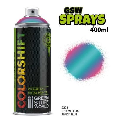 spray colorshift chameleon roz albastru 400ml