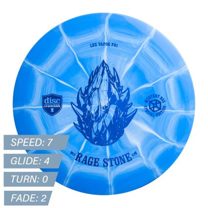 Rage Stone - Lux Vapor FD1 (Discmania) Albastru