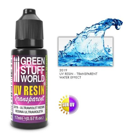 rășină uv 17ml efect de apă