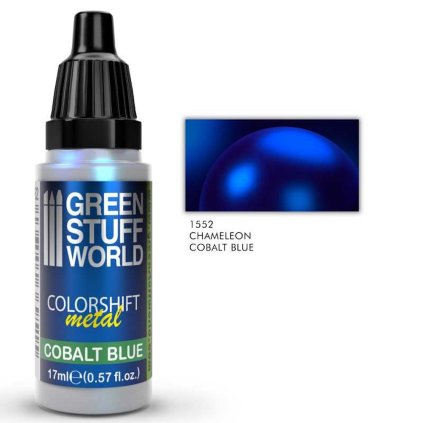 chameleon albastru cobalt