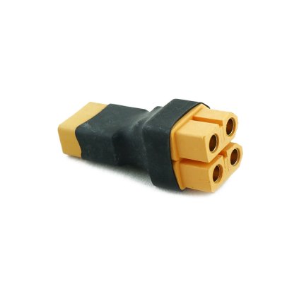 70882 2 xt60 splitter 1x masculin la 2x feminin scurt