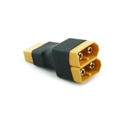70879 4 xt60 splitter 2x masculin la 1x feminin scurt