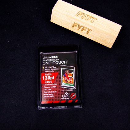 7256 uv one touch magnetic holder 130pt black ultra pro