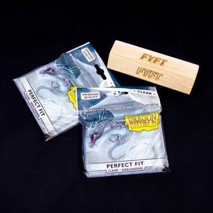 7295 clear sideloading perfect fit sleeves 100ks dragon shield obaly na karty