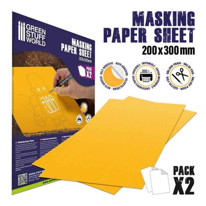folie de mascare pentru aerograf 11zon