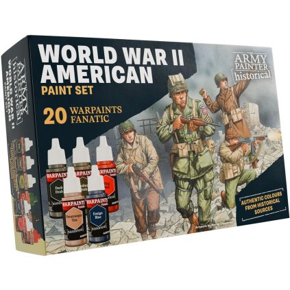 Set de vopsele WWII American 1 procesat