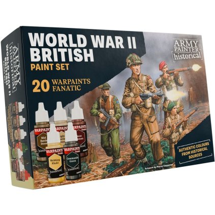 Set de vopsele WWII britanic 1 procesat