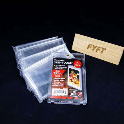 7532 uv one touch magnetic holder 100pt 5 pack ultra pro