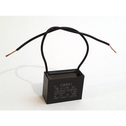 64852 nahradni dil ke kompresorum rozbehovy kondenzator 6uf