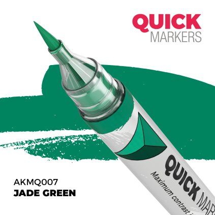 87760 jade green quick marker modelarsky fix akmq007 ak interactive