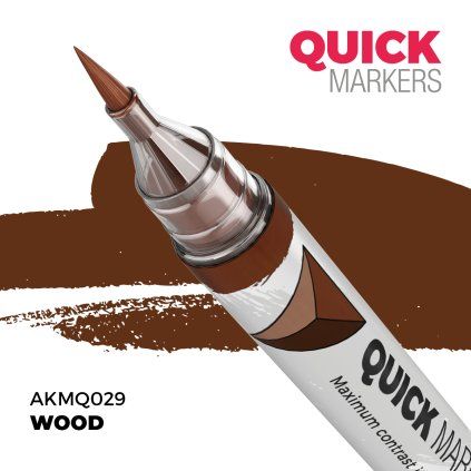 87826 wood quick marker modelarsky fix akmq029 ak interactive