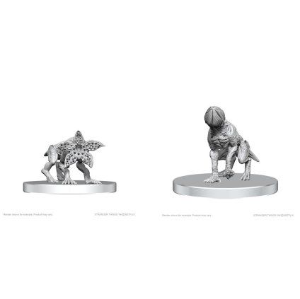 88838 stranger things unpainted miniatures demodogs en wizkids