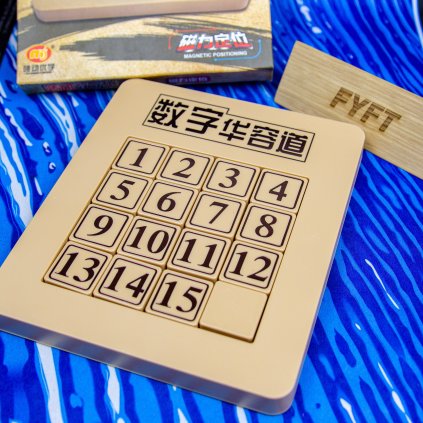 8999 klotski magnetic 15 puzzle posuvny hlavolam qiyi