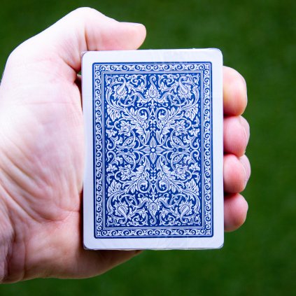 Fournier 2818 Jumbo Index - cărți de poker din plastic (Culoare Červená)