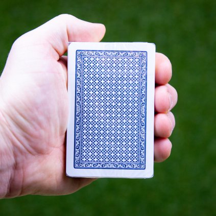 Fournier 2826 Bridge size Jumbo - cărți de poker din plastic (Culoare Červená)