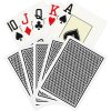 Cărți de joc Texas Holdem (Copag) - Index Jumbo (Culoare Černá)