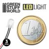 Lumini cu led albastru de 3 mm (1)